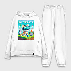 Женский костюм оверсайз Catcraft - collaboration ai art