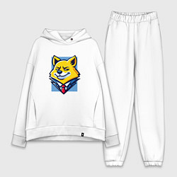 Женский костюм оверсайз Ехидный лис