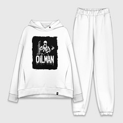 Женский костюм оверсайз Нефтяник с буровой установкой