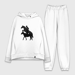 Женский костюм оверсайз Верховая езда тень предстоящего