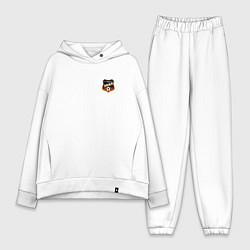 Женский костюм оверсайз ФК Урал - маленький логотип