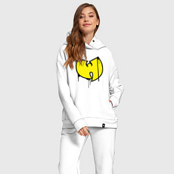 Женский костюм оверсайз Wu-Tang style, цвет: белый — фото 2