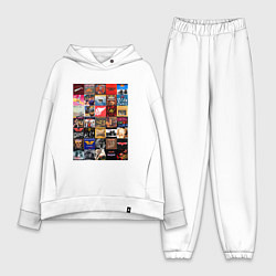 Женский костюм оверсайз Aerosmith - обложки