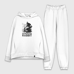 Женский костюм оверсайз Handmade rabbit, цвет: белый