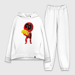 Женский костюм оверсайз Tacos Deadpool