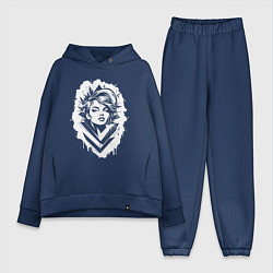 Женский костюм оверсайз Поп-арт дива