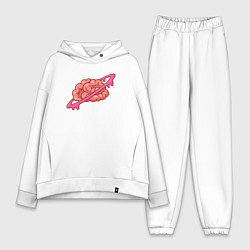 Женский костюм оверсайз Saturn brain