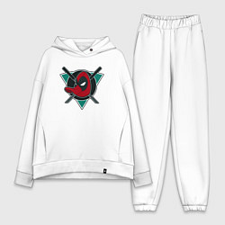 Женский костюм оверсайз Deadpool ducks, цвет: белый