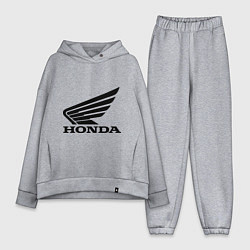 Женский костюм оверсайз Honda Motor, цвет: меланж