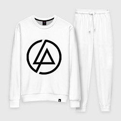 Костюм хлопковый женский Linkin Park: Sybmol, цвет: белый