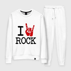 Женский костюм I love rock