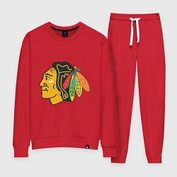 Костюм хлопковый женский Chicago Blackhawks: Kane, цвет: красный