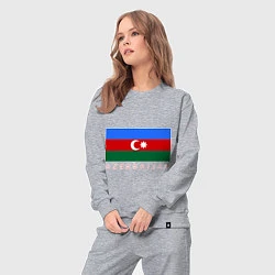 Костюм хлопковый женский Азербайджан, цвет: меланж — фото 2