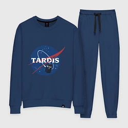 Костюм хлопковый женский Tardis NASA, цвет: тёмно-синий