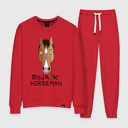 Костюм хлопковый женский BoJack Horseman, цвет: красный