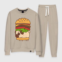 Женский костюм Мопс-бургер