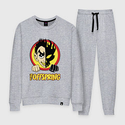 Костюм хлопковый женский The Offspring Boy, цвет: меланж