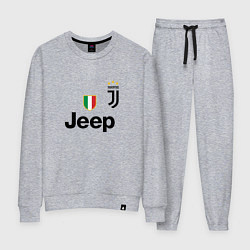 Костюм хлопковый женский Ronaldo: Juve Sport, цвет: меланж