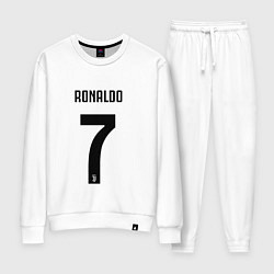 Костюм хлопковый женский RONALDO 7, цвет: белый