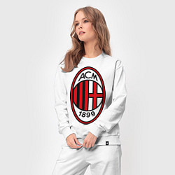 Костюм хлопковый женский Milan ACM, цвет: белый — фото 2