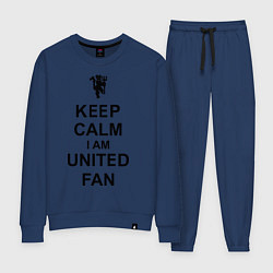 Женский костюм Keep Calm & United fan