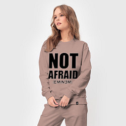 Костюм хлопковый женский Not Afraid, цвет: пыльно-розовый — фото 2