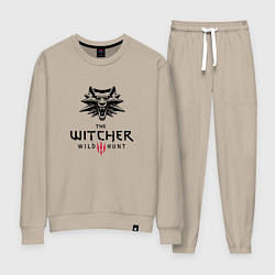 Костюм хлопковый женский THE WITCHER 3:WILD HUNT, цвет: миндальный