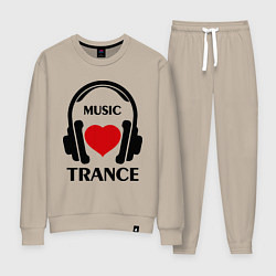 Женский костюм Trance Music is Love