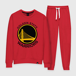 Костюм хлопковый женский GOLDEN STATE WARRIORS, цвет: красный