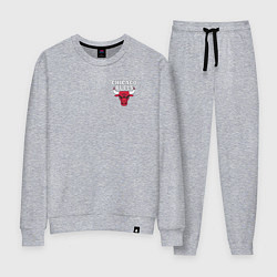 Женский костюм CHICAGO BULLS НА СПИНЕ