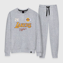 Костюм хлопковый женский KOBE BRYANT АВТОГРАФ, цвет: меланж