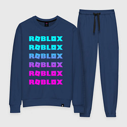Костюм хлопковый женский ROBLOX, цвет: тёмно-синий