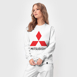 Костюм хлопковый женский MITSUBISHI, цвет: белый — фото 2