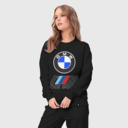 Костюм хлопковый женский BMW BOSS, цвет: черный — фото 2