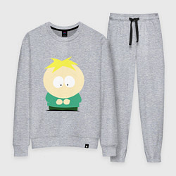 Костюм хлопковый женский South Park Баттерс, цвет: меланж