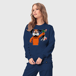 Костюм хлопковый женский Duck Hunt, цвет: тёмно-синий — фото 2