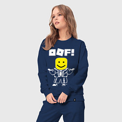 Костюм хлопковый женский ROBLOX, цвет: тёмно-синий — фото 2