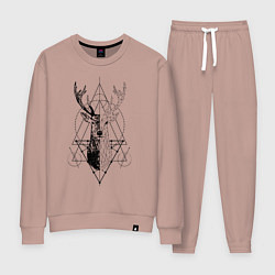Женский костюм Polygonal deer
