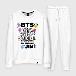 Женский костюм BTS BT21