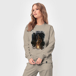 Костюм хлопковый женский Dark Souls Remastered, цвет: миндальный — фото 2