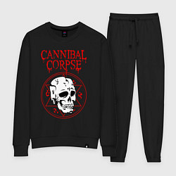 Костюм хлопковый женский CANNIBAL CORPSE, цвет: черный