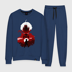 Костюм хлопковый женский Руди Грейрат, цвет: тёмно-синий