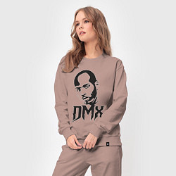 Костюм хлопковый женский DMX - Легенда, цвет: пыльно-розовый — фото 2