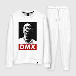 Костюм хлопковый женский Rapper DMX, цвет: белый