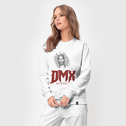 Костюм хлопковый женский DMX - Rest In Peace, цвет: белый — фото 2