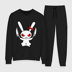 Женский костюм Зайка с ножами