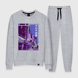 Женский костюм Neon Asian Street Vaporwave