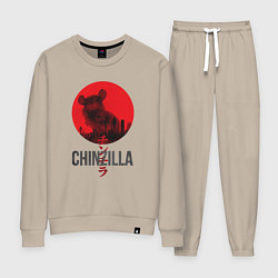 Женский костюм Chinzilla black