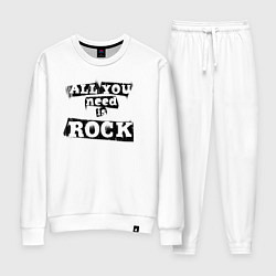 Женский костюм All you need is rock