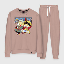 Женский костюм Малыши Зоро и Луффи One Piece